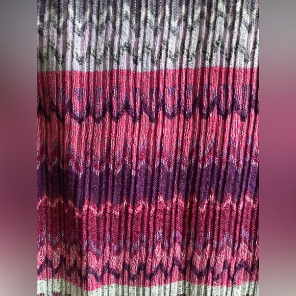 VGC vintage confetti vs zigzag space dye like scarf - Picture 10 of 14